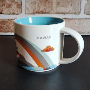 Starbucks 2013 Hawaii YAH You Are Here Series Ceramic Collector Mug 14 oz.